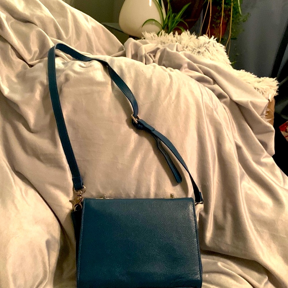 Vintage Zenith Leather Triangle bag